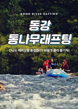 동강 통나무래프팅